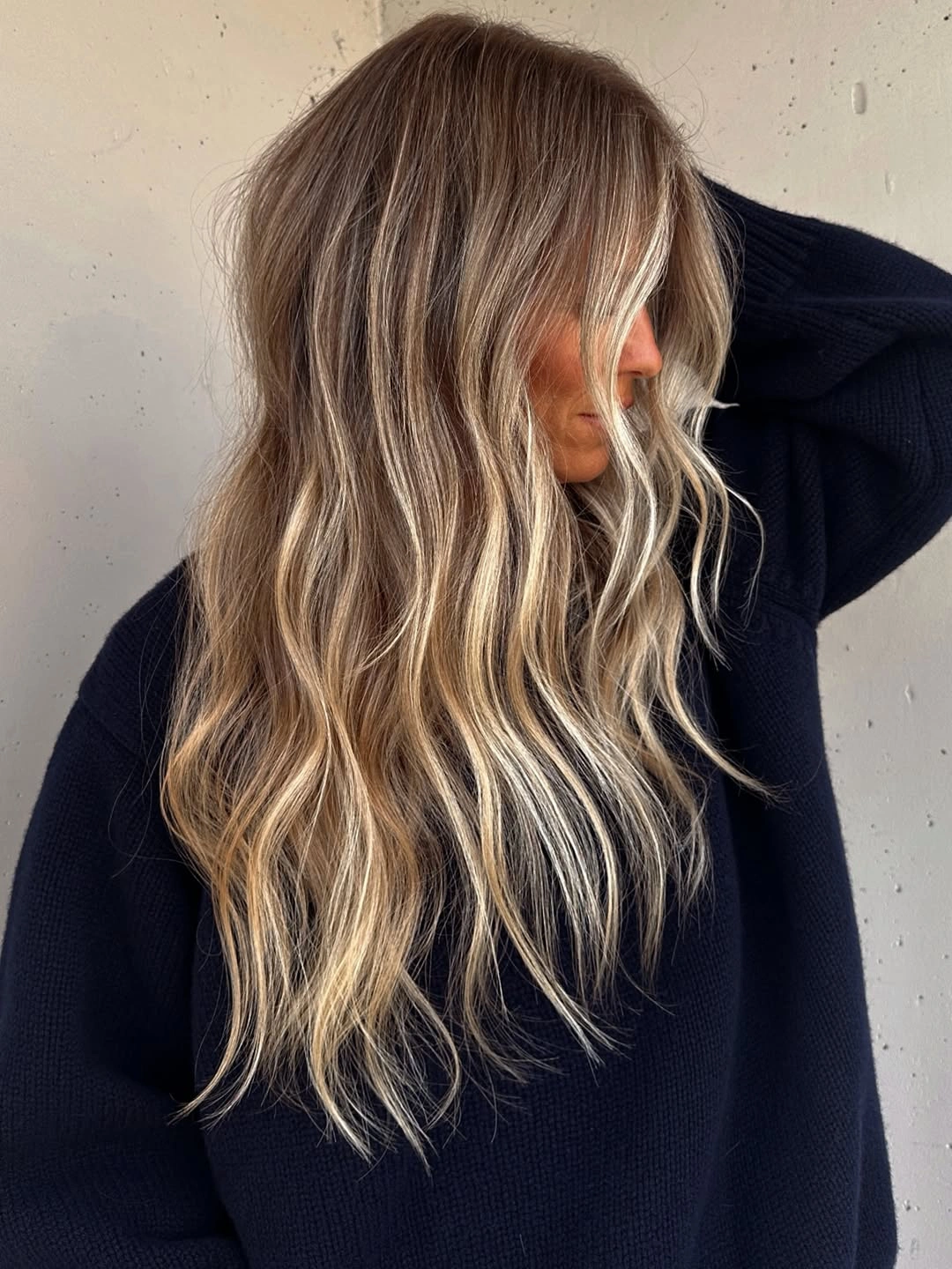 dirty blonde hair color Beachy Dirty Blonde with Bright Blonde Balayage