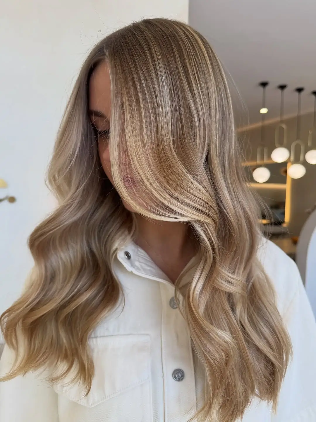 Fall blonde hair colour 2026 Luxury Beige Blonde With Lived-In Balayage