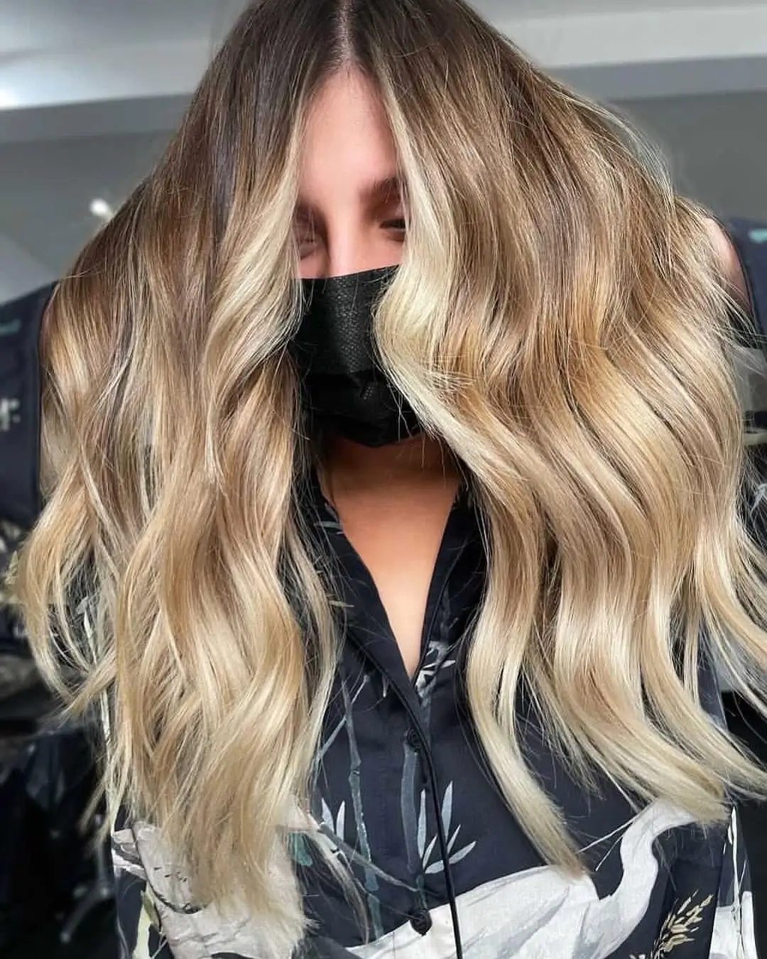 Fall blonde hair colour 2026 Golden Vanilla Blonde With a Soft Balayage Blend