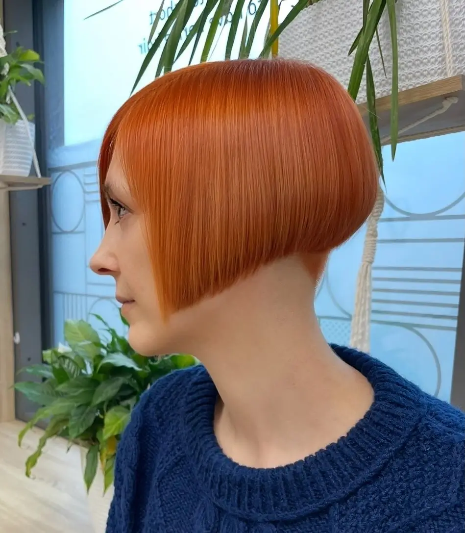 fall bob haircut ideas 2026 Bold Copper Bob For Cozy Autumn Days