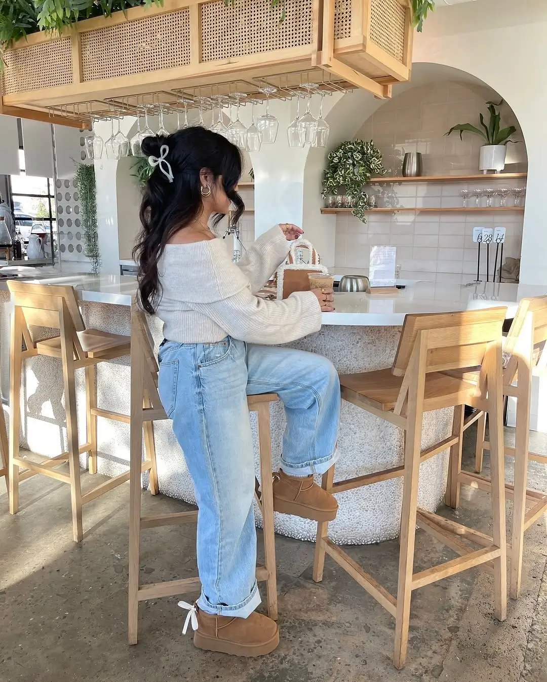 fall fashion trends 2026 Cozy Knitwear and Mini Boots Make Coffee Runs Feel Chic