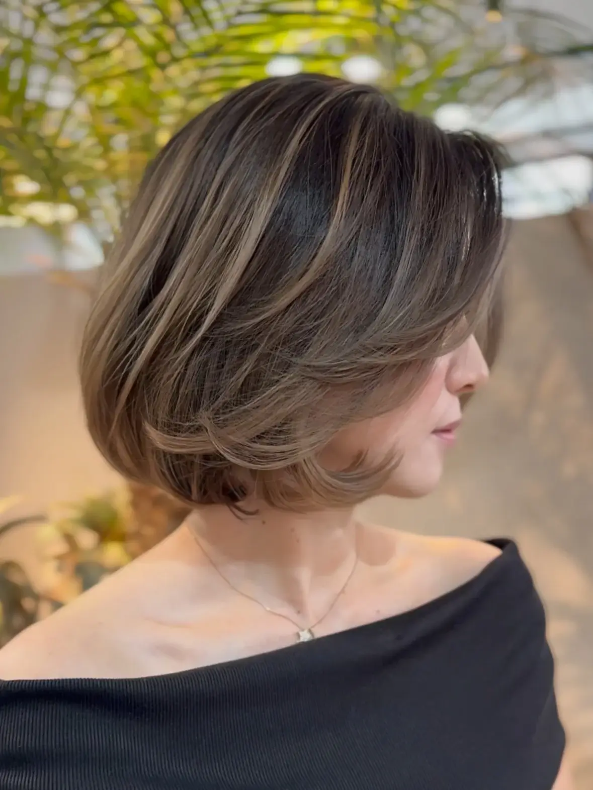 fall French Bob 2026 Glossy Sculpted Bob with Elegant Volume