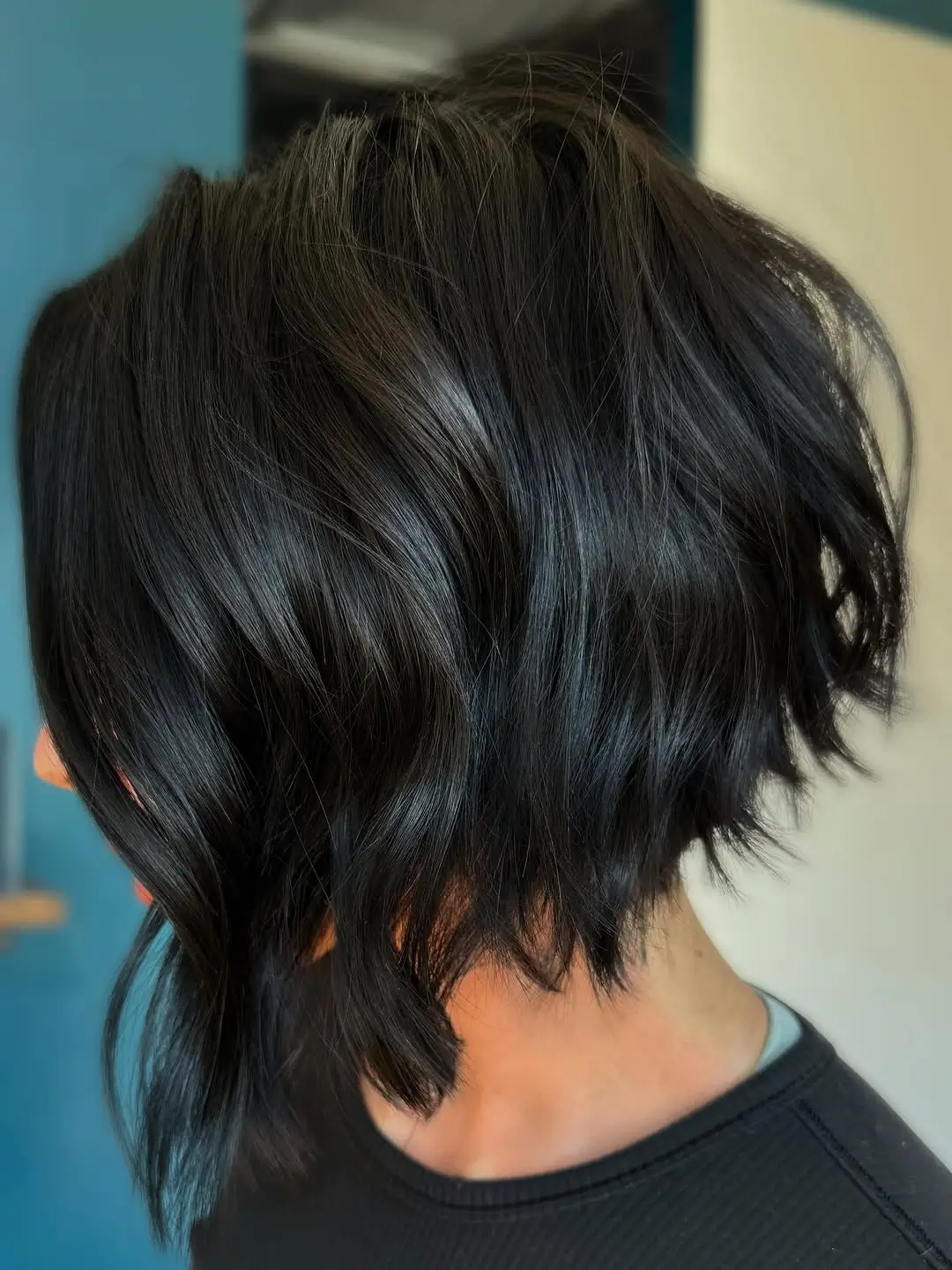 fall French Bob 2026 Relaxed Midnight Bob with Modern Texture