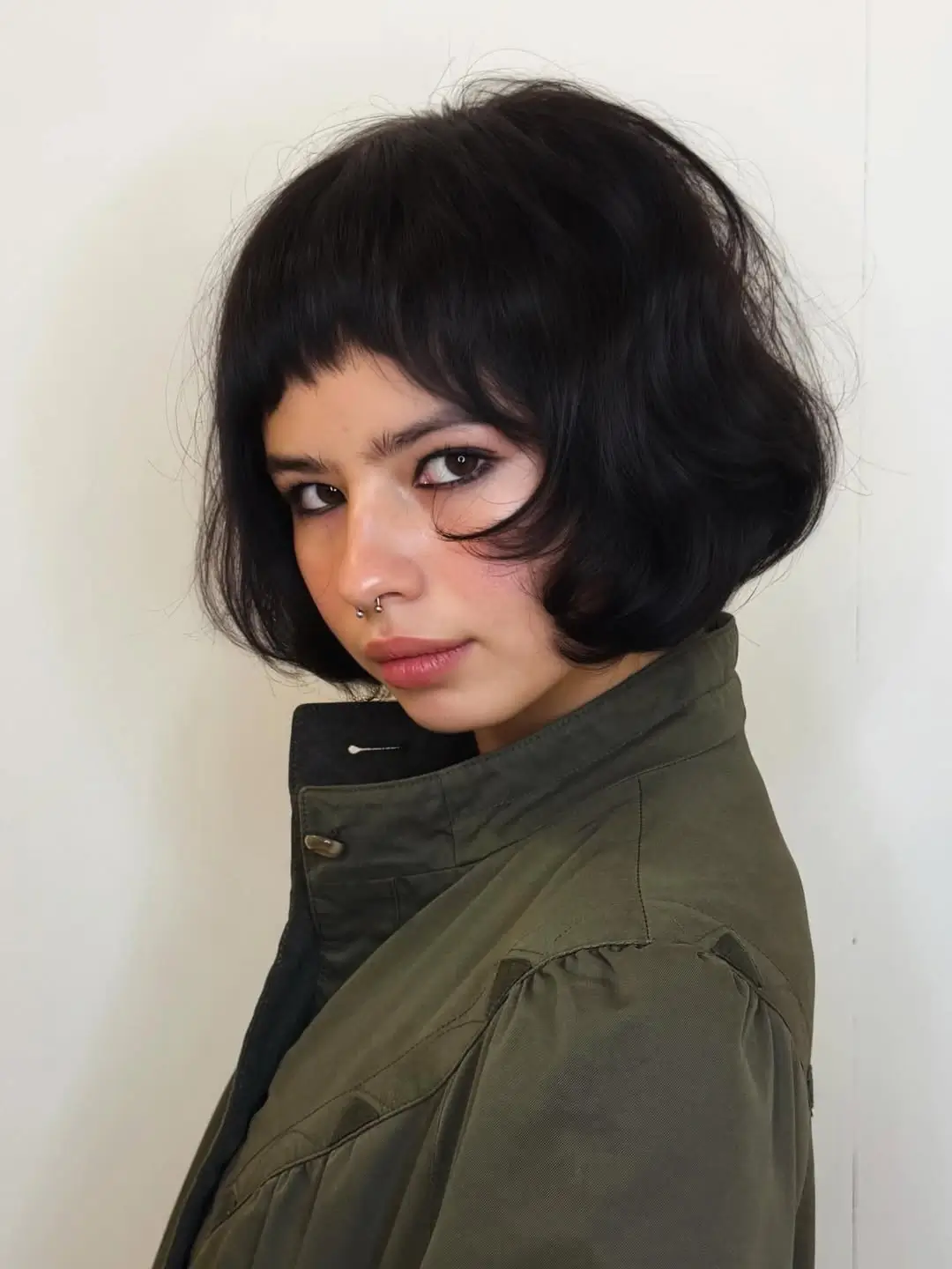 fall French Bob 2026 Classic Rounded Bob with Micro Fringe