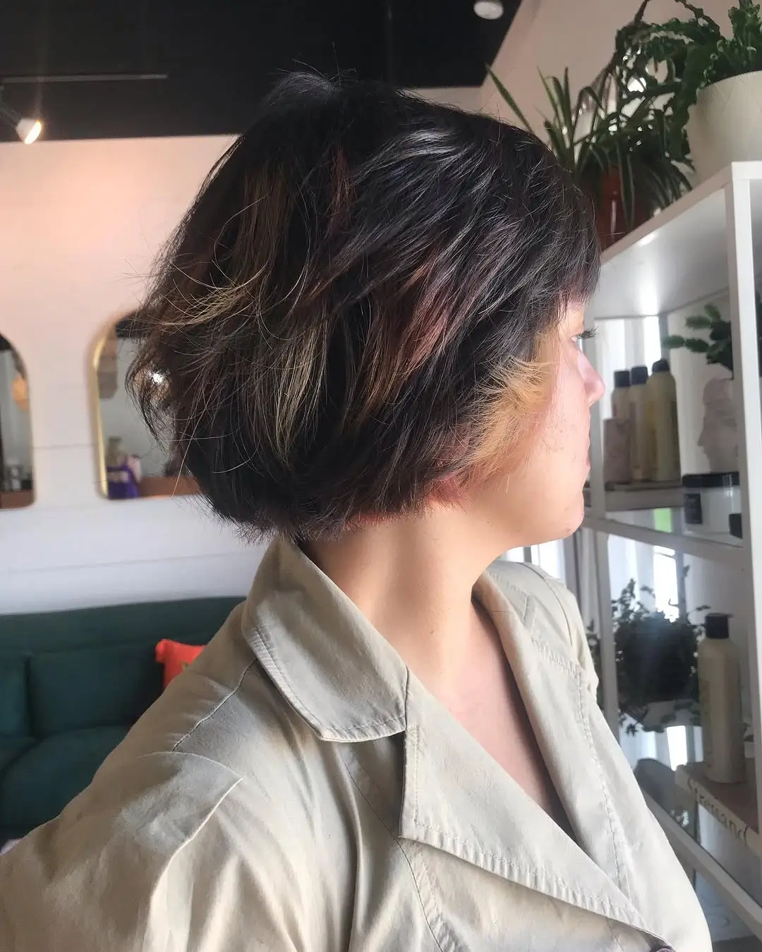 fall French Bob 2026 Rounded Espresso Bob with Hidden Dimension