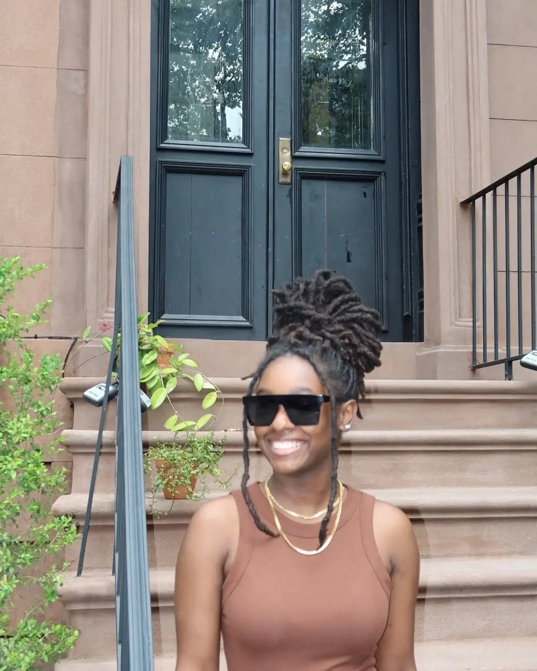 fall hair colors for black women 2026 Classic Dark Locs That Celebrate Natural Texture