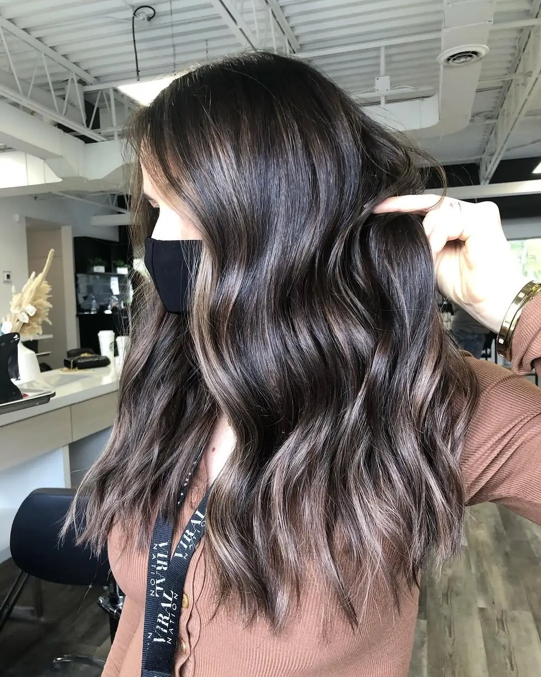 Fall hair colour ideas 2026 Rich Mocha Brunette With Soft Espresso Gloss