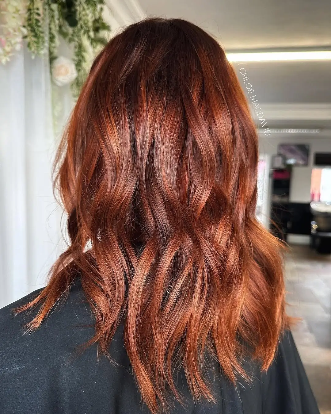 Fall hair colour ideas 2026 Burnished Auburn With Molten Copper Dimension