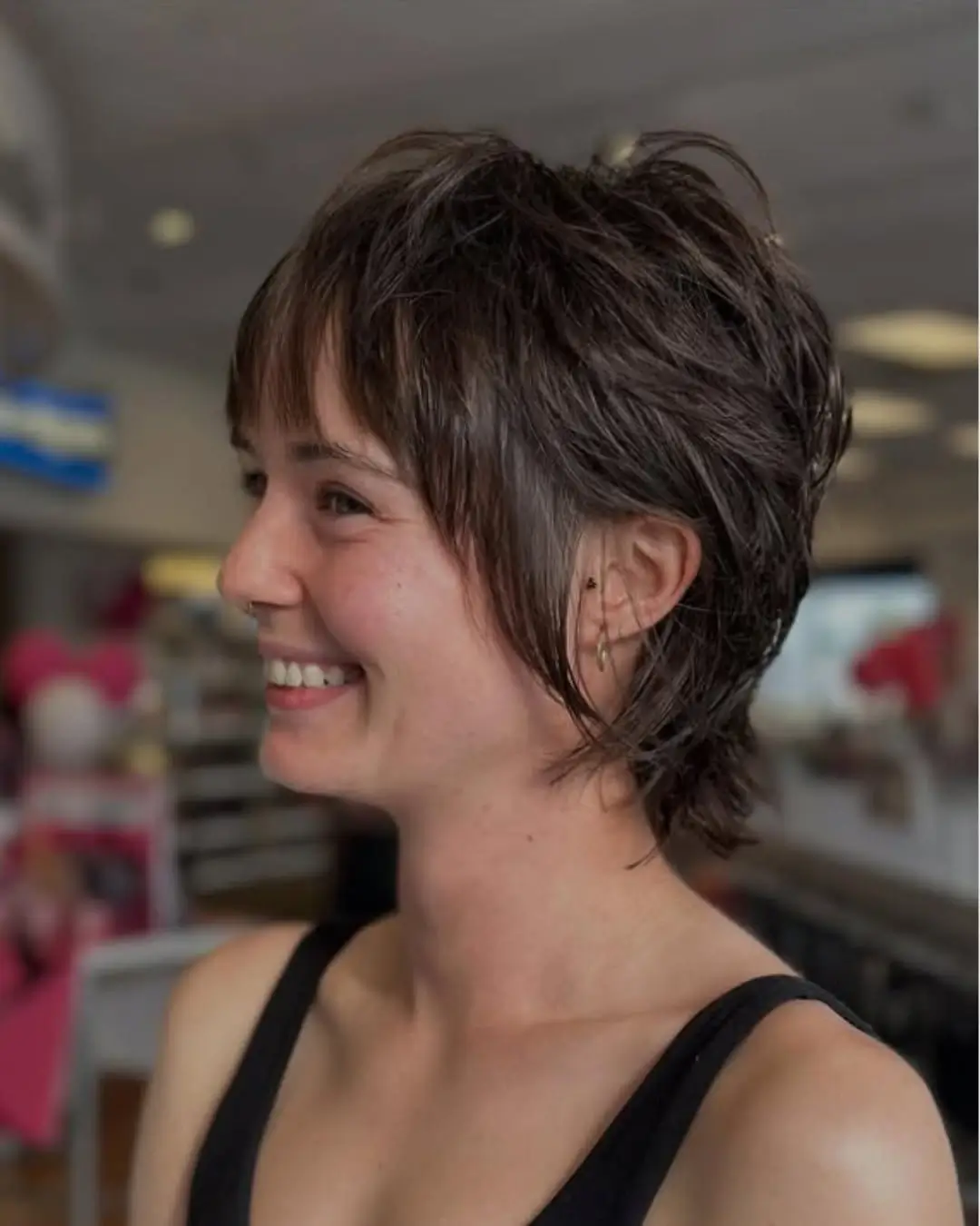 fall hairstyles 2026 Modern Pixie Mullet with Feathered Texture