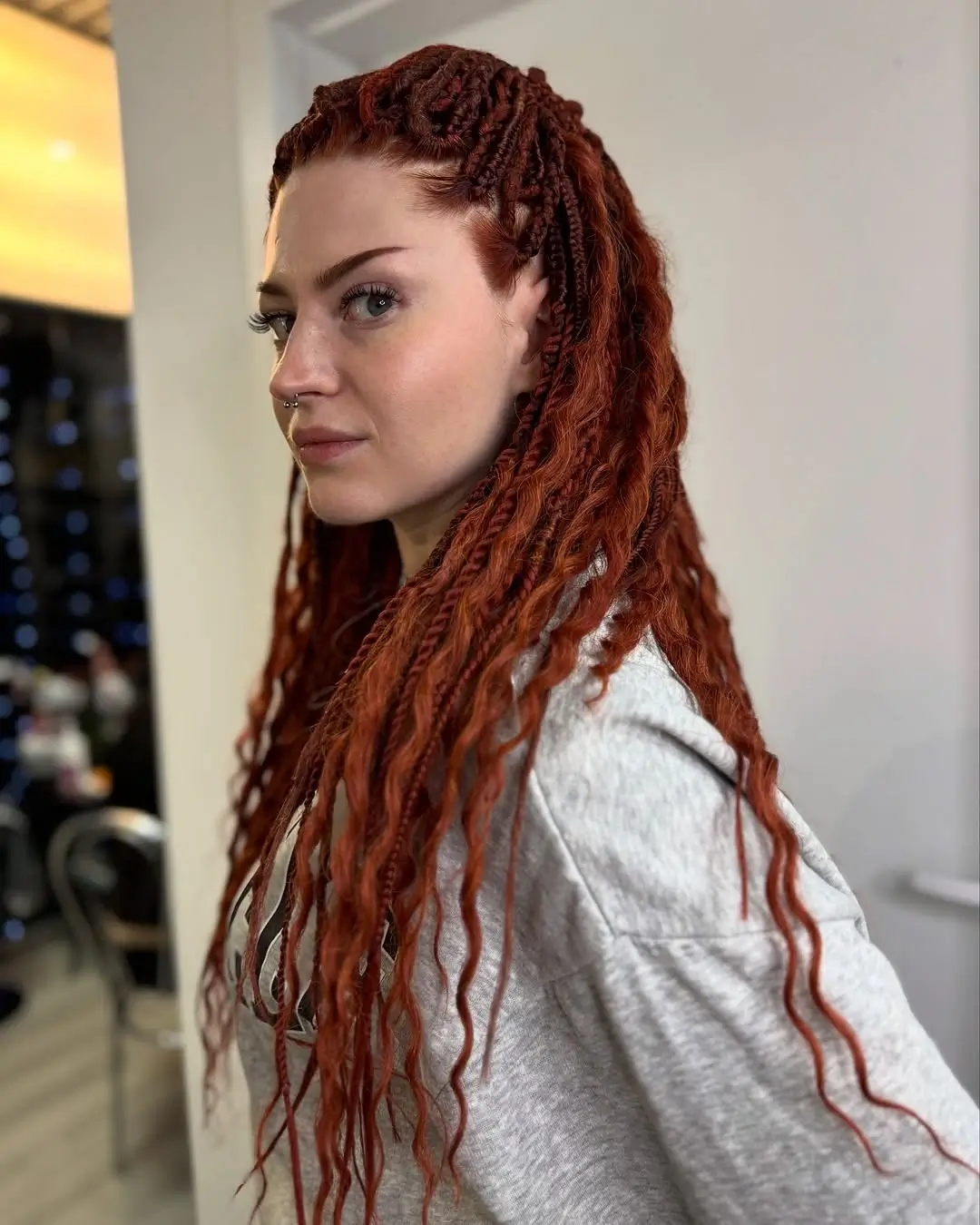 fall hairstyles for long hair 2026 Creative Copper Braids for a Bold Autumn Refresh