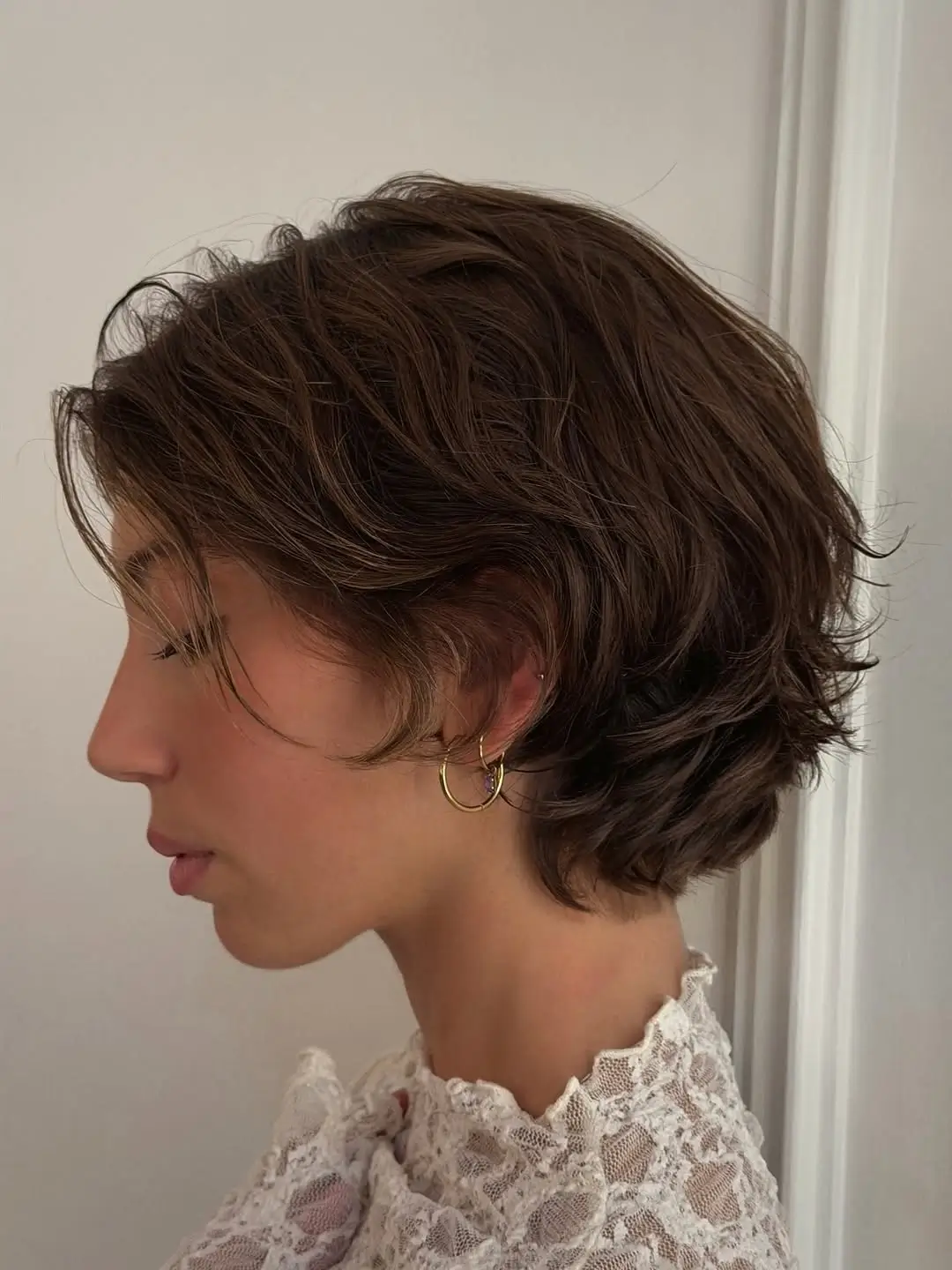 Fall hairstyles for short hair 2026 Textured Italian Pixie Bob With Soft Movement