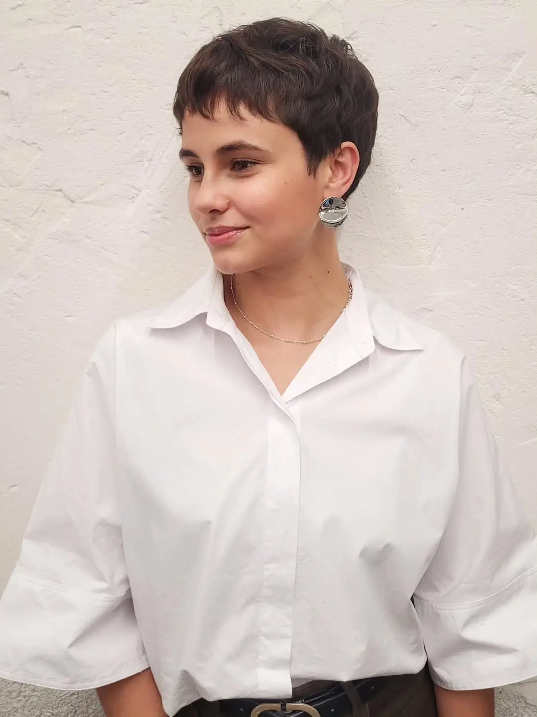 fall pixie haircut ideas 2026 Classic French Crop Pixie With Clean Lines