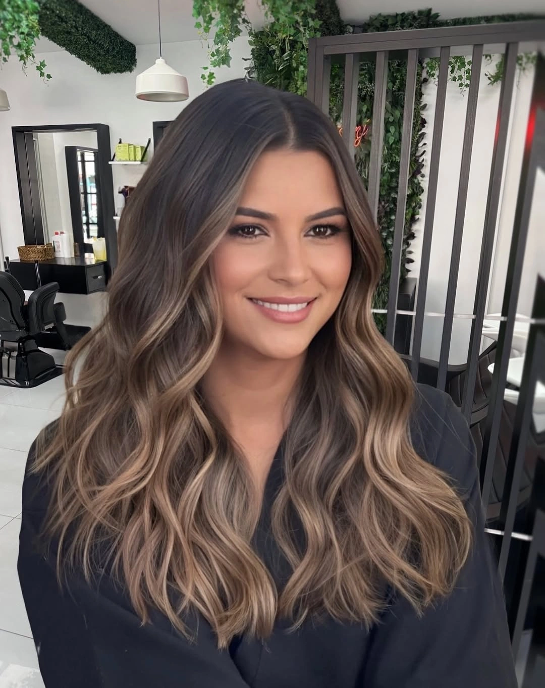 Hair Lowlights Color Ideas and Inspiration Soft Mushroom Brunette With Dimensional Lowlights