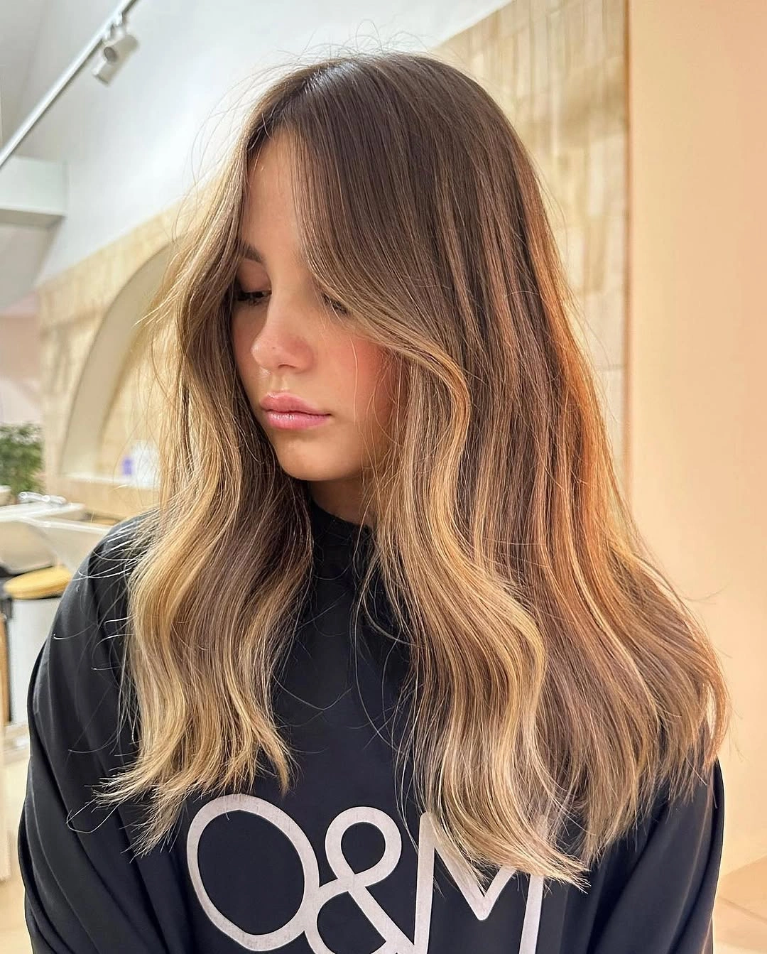Hair Lowlights Color Ideas and Inspiration Soft Beige Bronde With Natural Lowlight Dimension