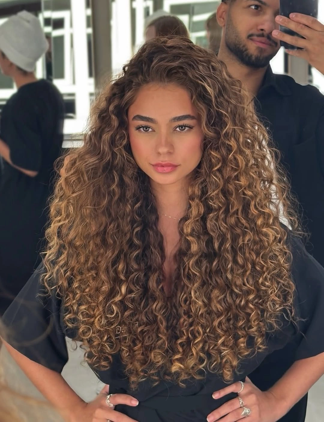 heatless curls hairstyle Natural Defined Ringlets with Incredible Volume