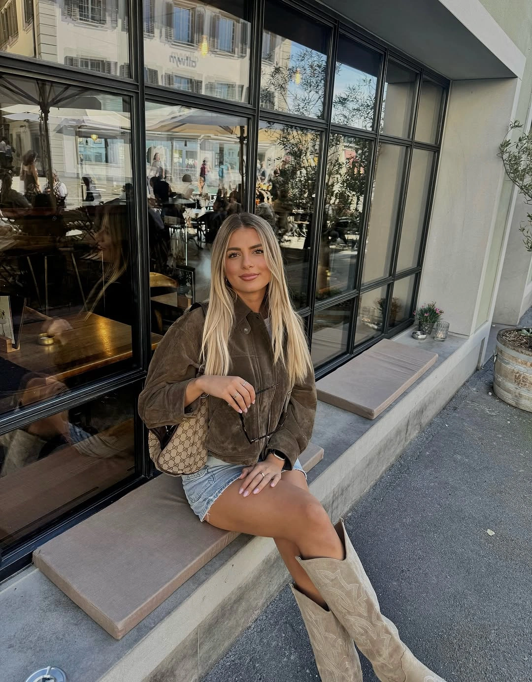 September fashion trends 2026 Suede Jackets Keep Denim Mini Skirts Feeling Seasonal