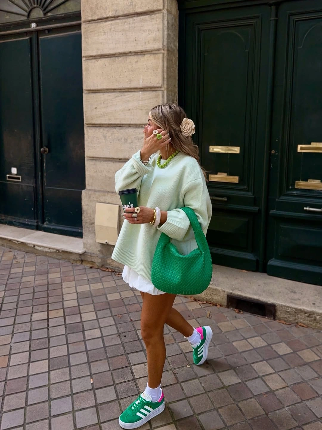 September outfits ideas 2026 Fresh Mint Layers for Warm September Days