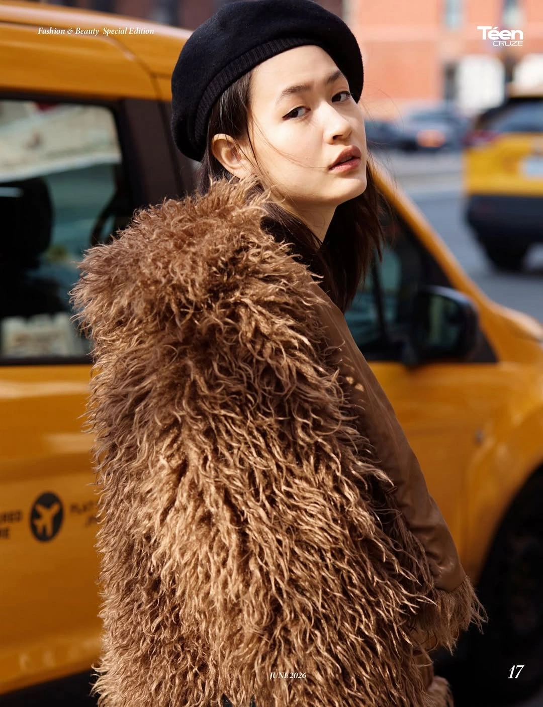 shaggy jacket Playful Pastel Faux Fur That Celebrates Individual Style