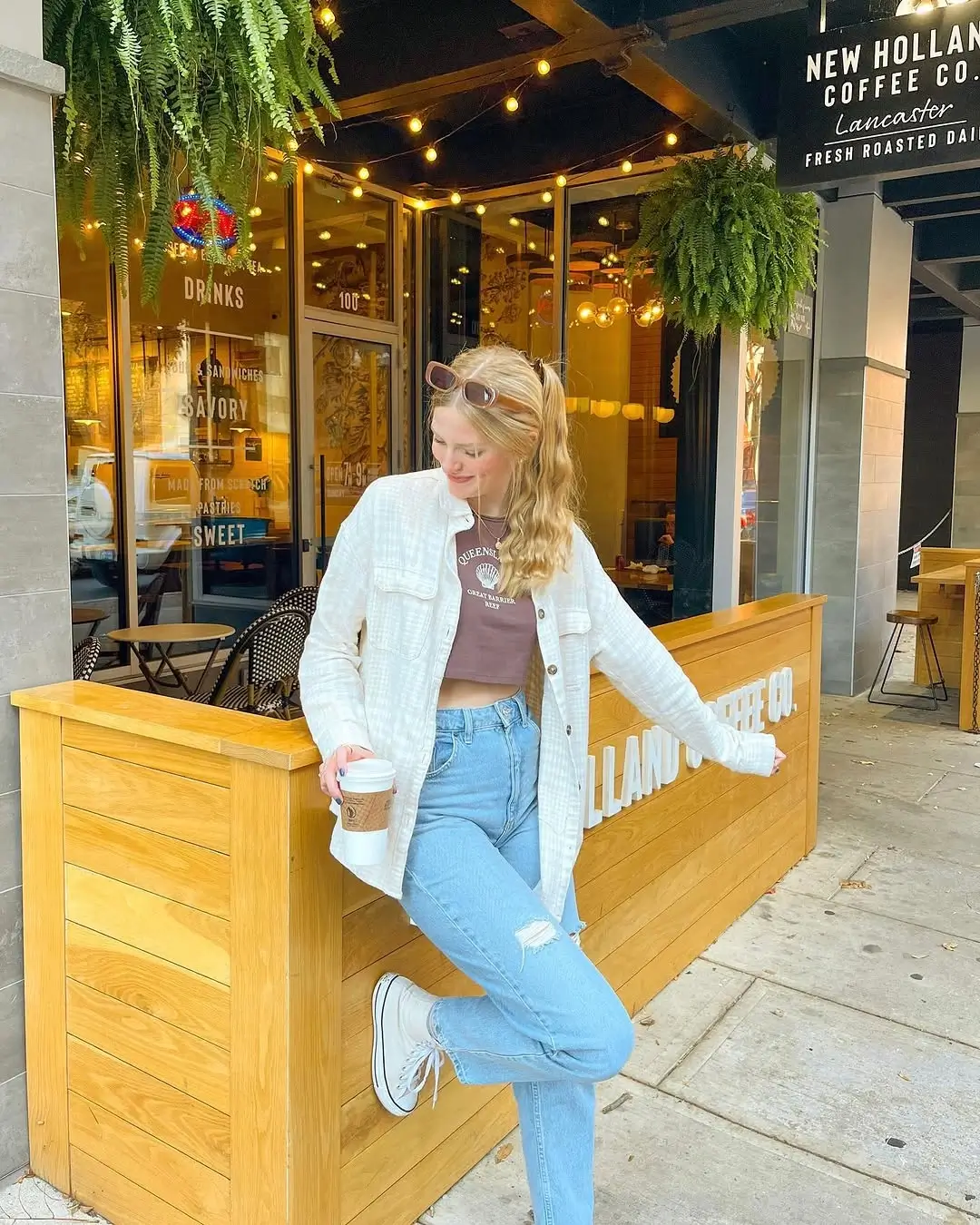 simple fall outfits 2026 Light Layers That Transition From Summer Into Fall