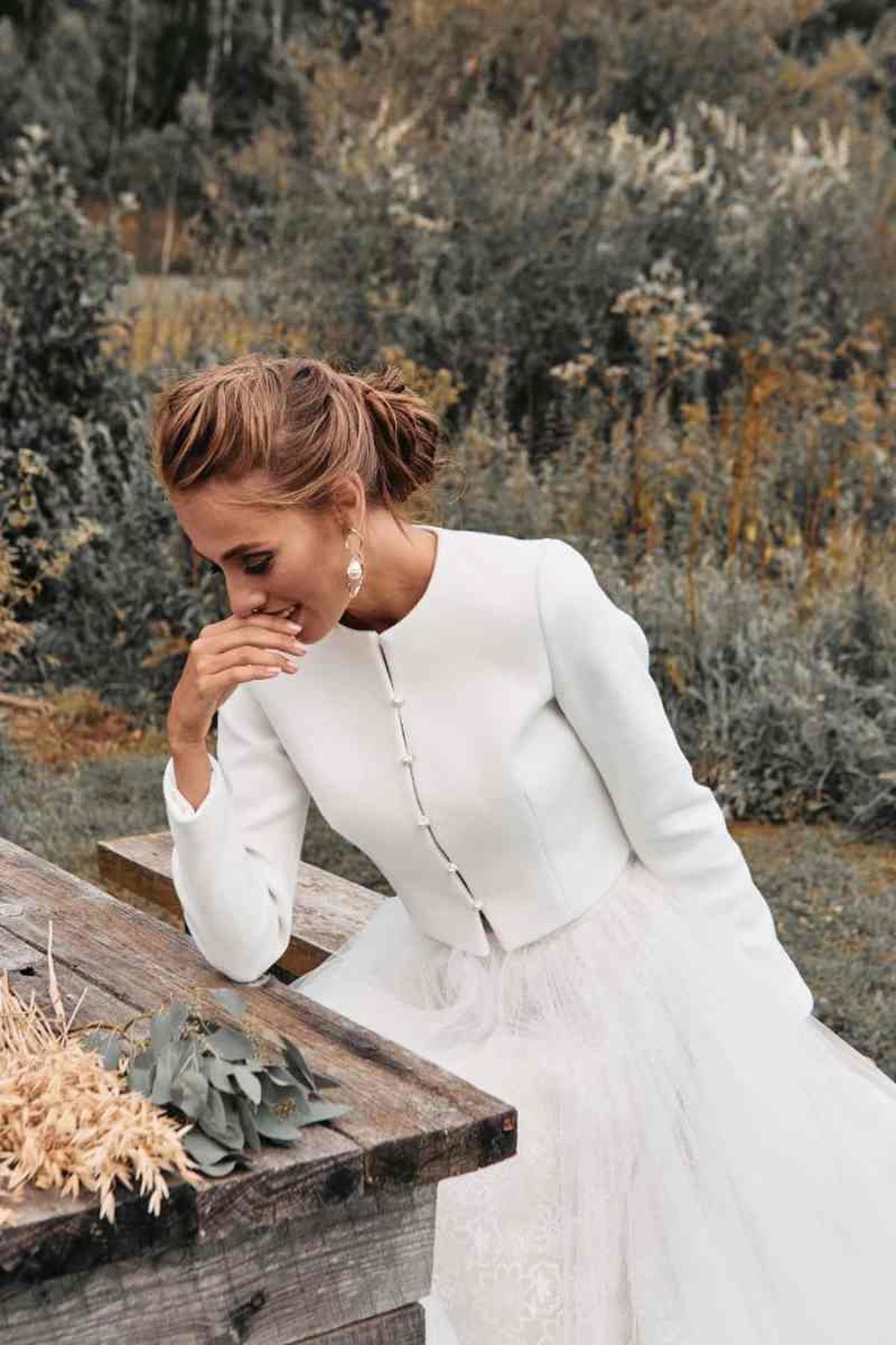Pale Grey Mini Dress with Integrated Belt — Winter Dress Outfits