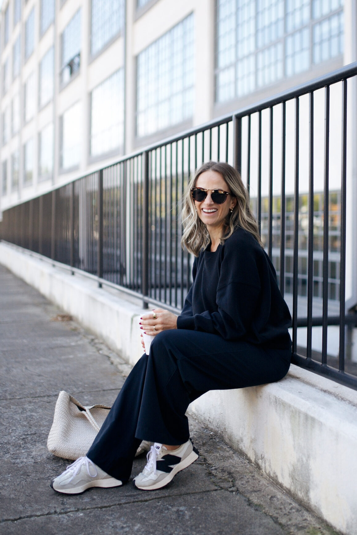 Monochromatic Black Set: Effortless Athleisure Style Monochromatic Black Set: Effortless Athleisure Style — Winter Athleisure Outfits