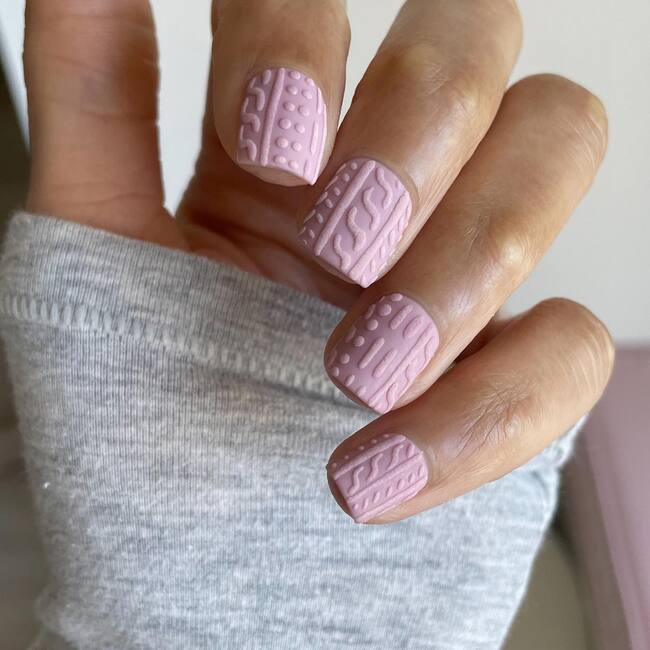35 edle Winter-Nail-Art-Ideen und Farbkombinationen als Inspiration für Ihre nächste Maniküre