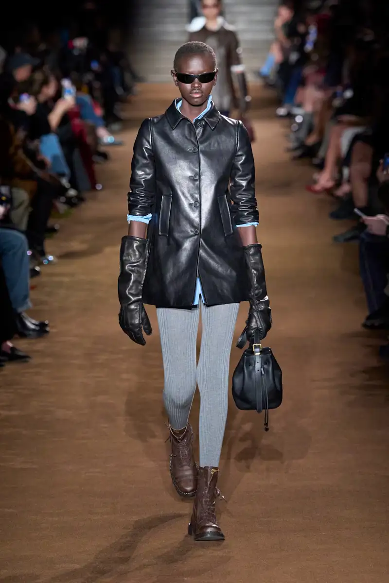 Leather Jacket and Sweater Vest with Combat Boots Leather Jacket and Sweater Vest with Combat Boots — Combat Boots Outfits