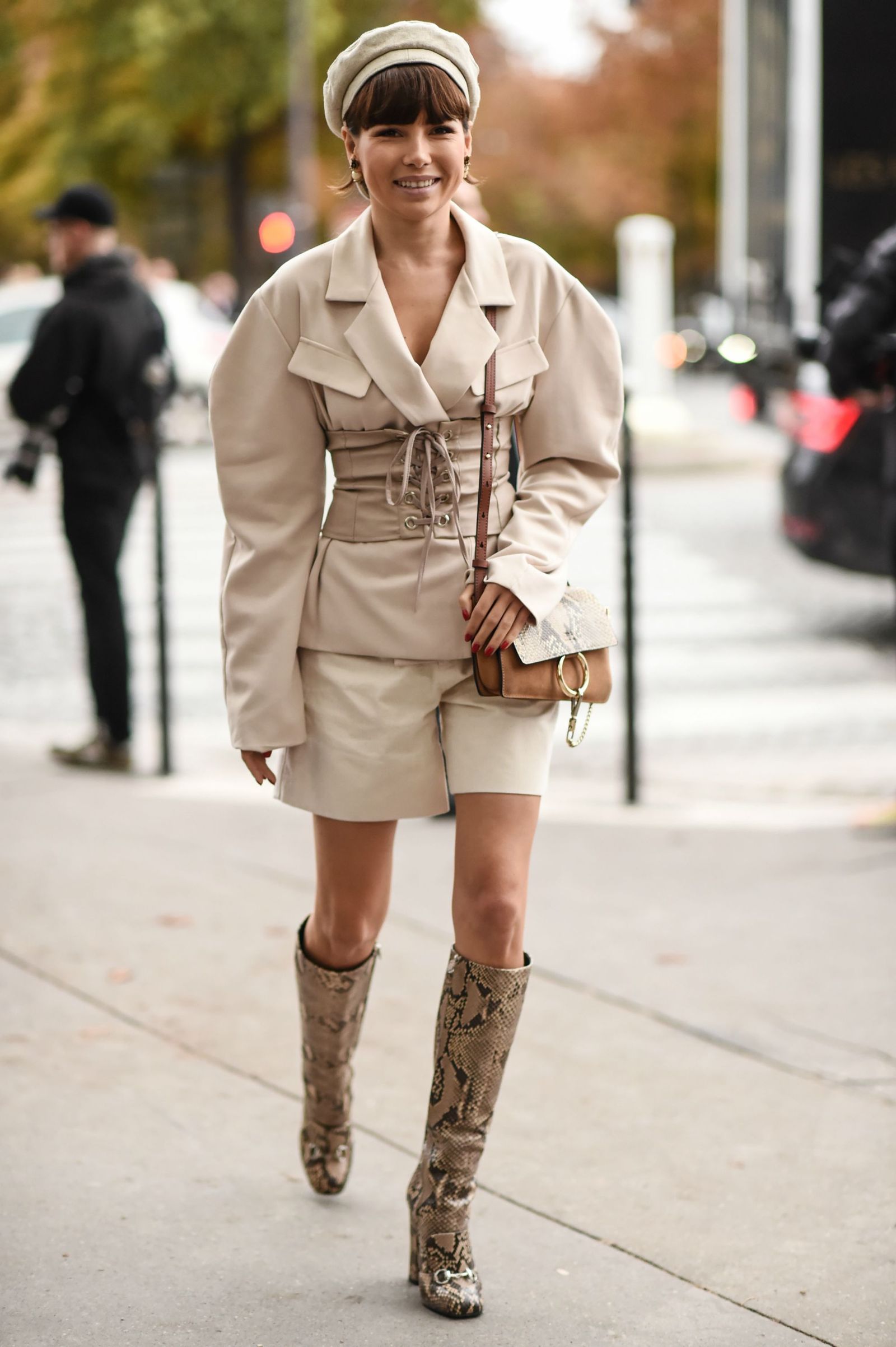 Chic Daytime Event Outfit Idea Chic Daytime Event Outfit Idea — Beret Outfits