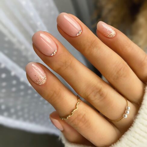 Any Visual Idea — Winter Nude Nails
