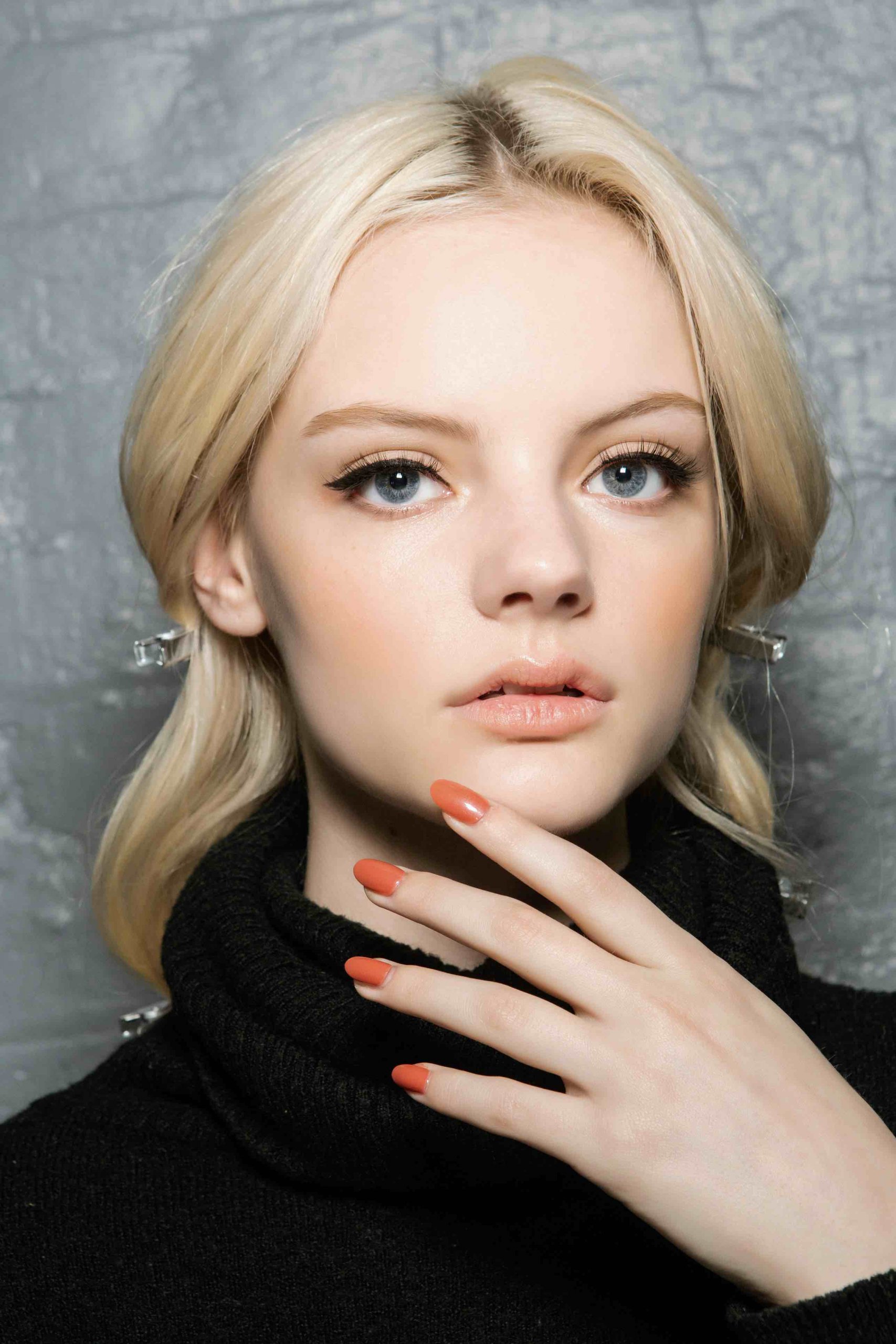 Animal Print French Tips Medium Square Animal Print French Tips Medium Square — Winter Nail Colors for Pale Skin