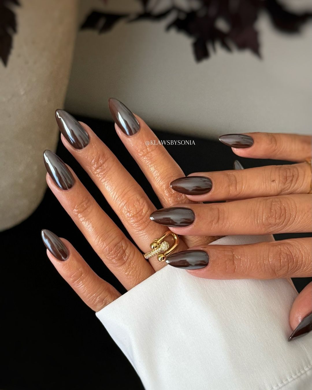 Chrome Visual Idea Chrome Visual Idea — Winter Nail Colors for Women Over 40