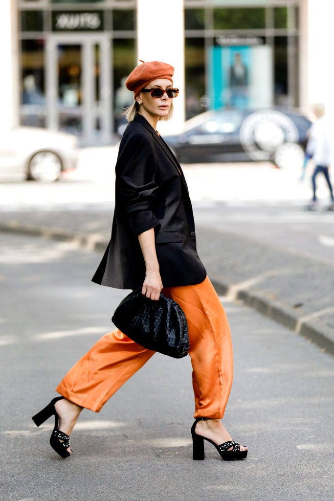Black Platform Sandals Outfit Idea Black Platform Sandals Outfit Idea — Beret Outfits