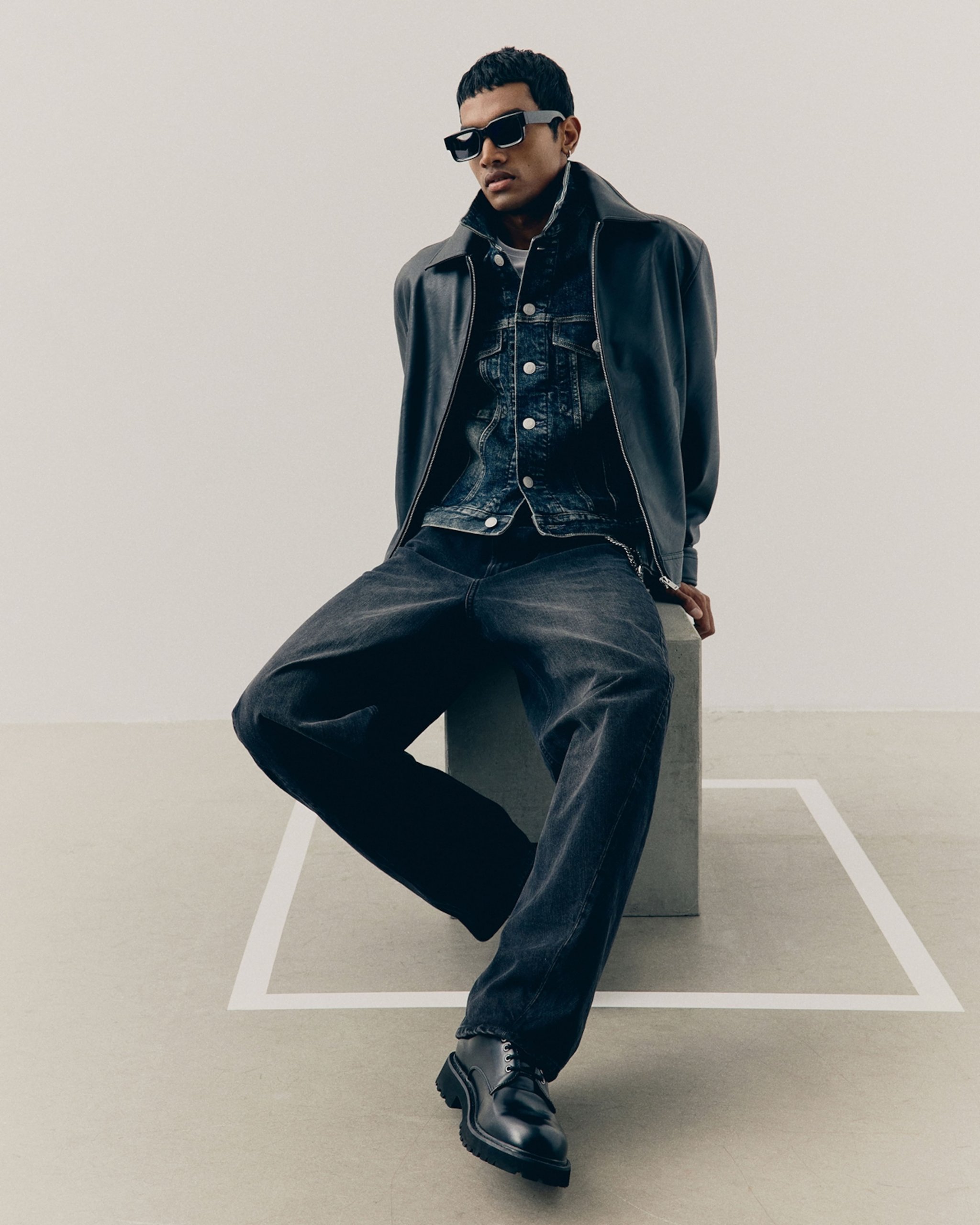 Rugged Casual: Double Layered Jackets — Winter Outfits for Men