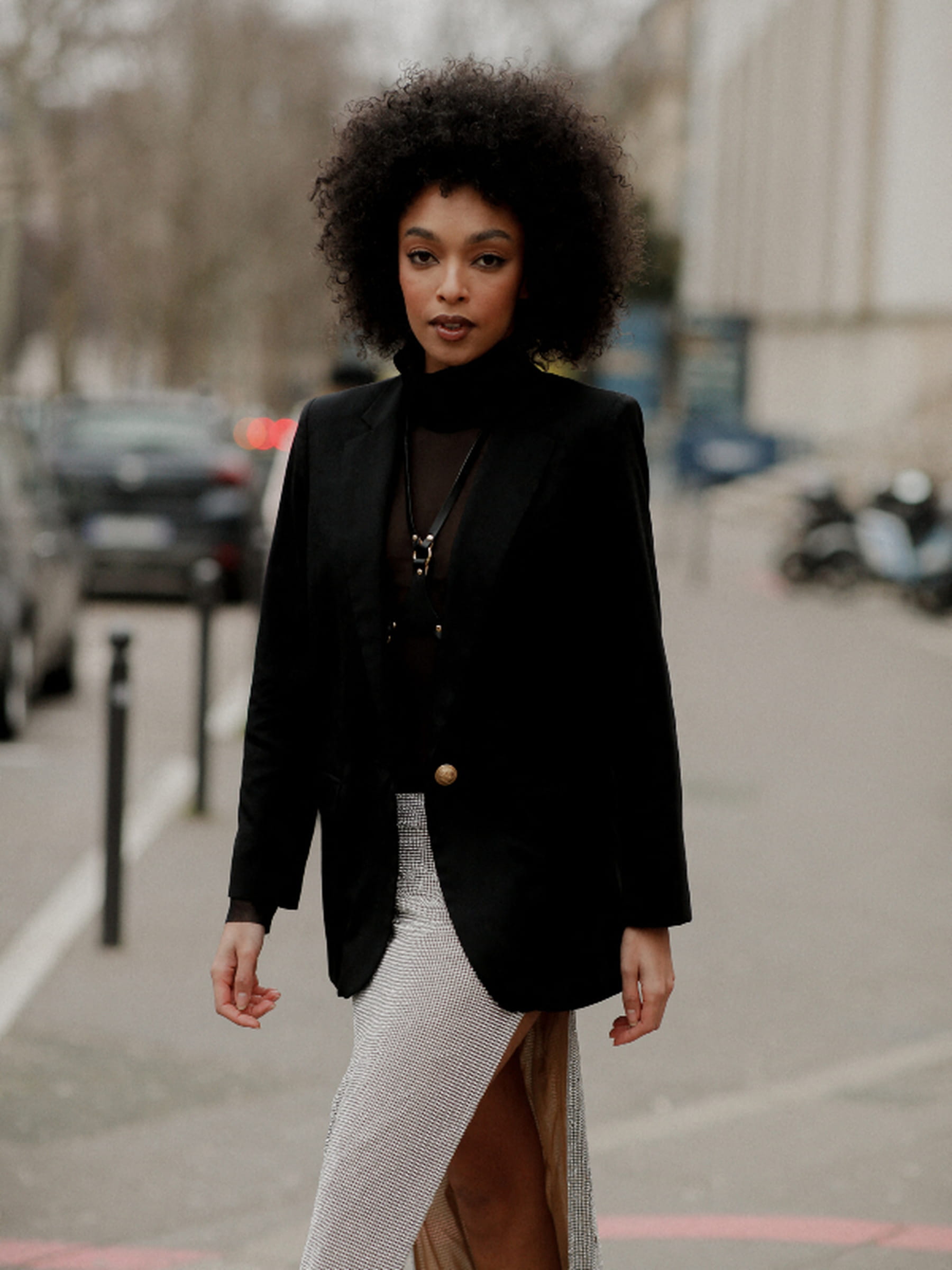 Sheer Black Turtleneck for Evening Glamour Turtleneck Outfits