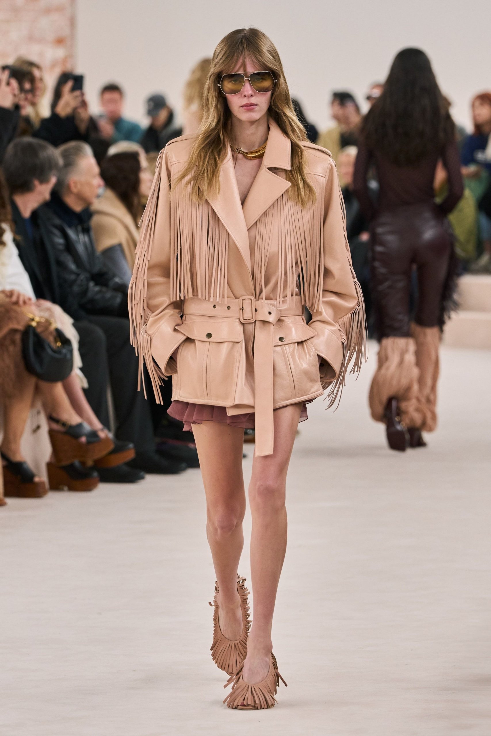 Fitted Suede Coat for a Polished Western Winter Look — Western Winter Outfits