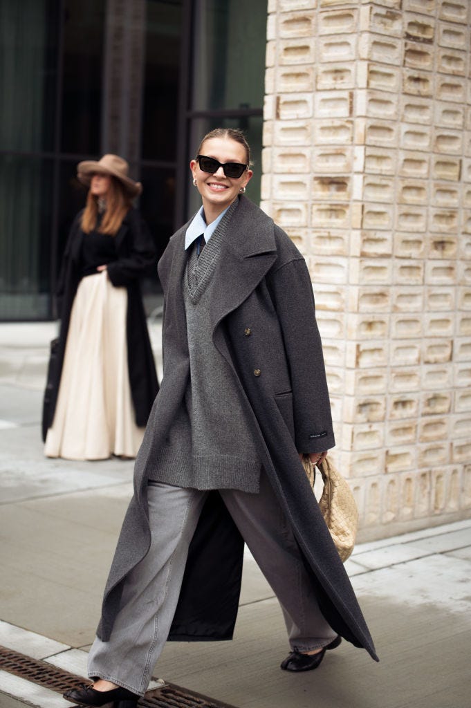 Black Ballet Flats Outfit Idea Black Ballet Flats Outfit Idea — Scandinavian Winter Outfits