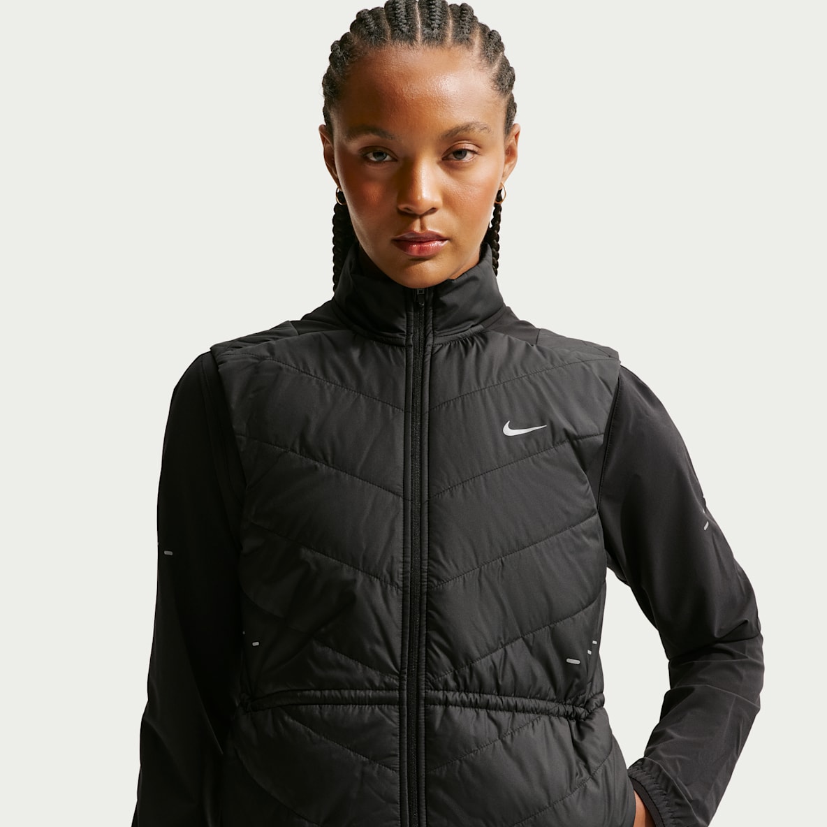 Fitted Quilted Puffer Vest for Active Layering Fitted Quilted Puffer Vest for Active Layering — Cold Weather Outfits