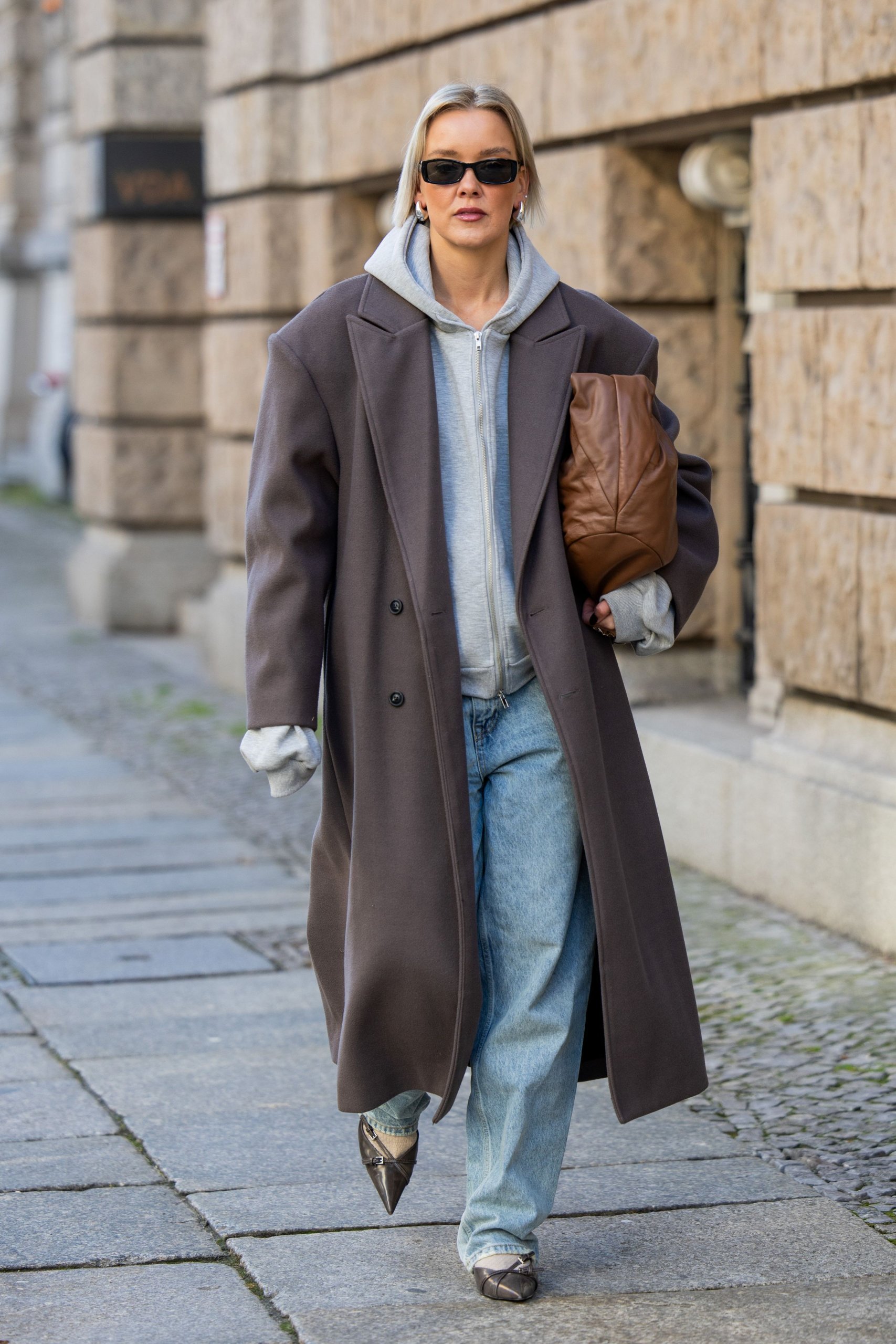 Layered Hoodie and Coat for Ultimate Winter Warmth Layered Hoodie and Coat for Ultimate Winter Warmth — Winter Outfits with Wide Leg Jeans