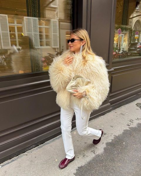 Textural Play: Cropped Faux Fur with Denim Textural Play: Cropped Faux Fur with Denim — February Outfits