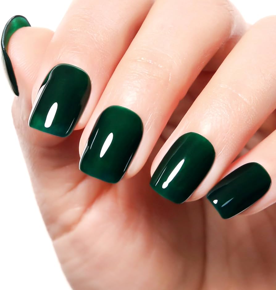 Glossy Deep Plum with White Line Art Nails Glossy Deep Plum with White Line Art Nails — Dark Winter Nails