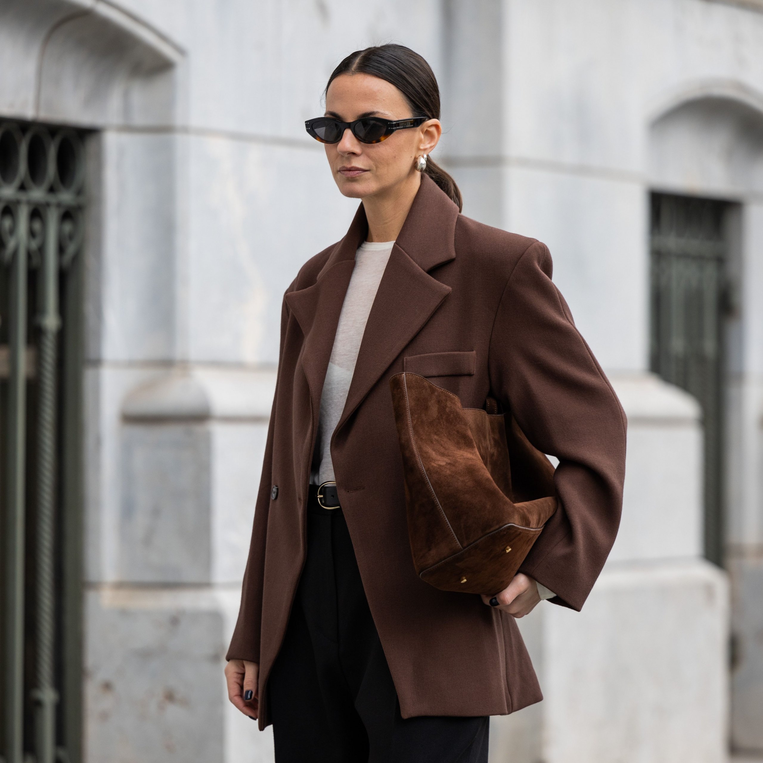 Not Visible Outfit Idea Not Visible Outfit Idea — Chocolate Brown Outfits