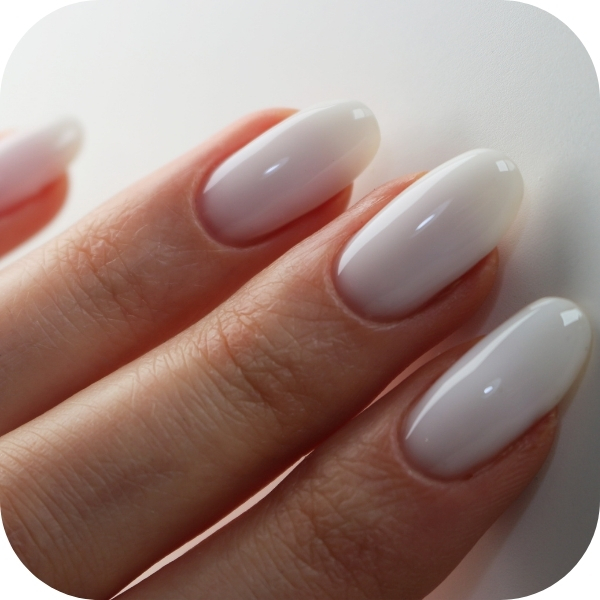 Visible Visual Idea — Short Winter Gel Nails