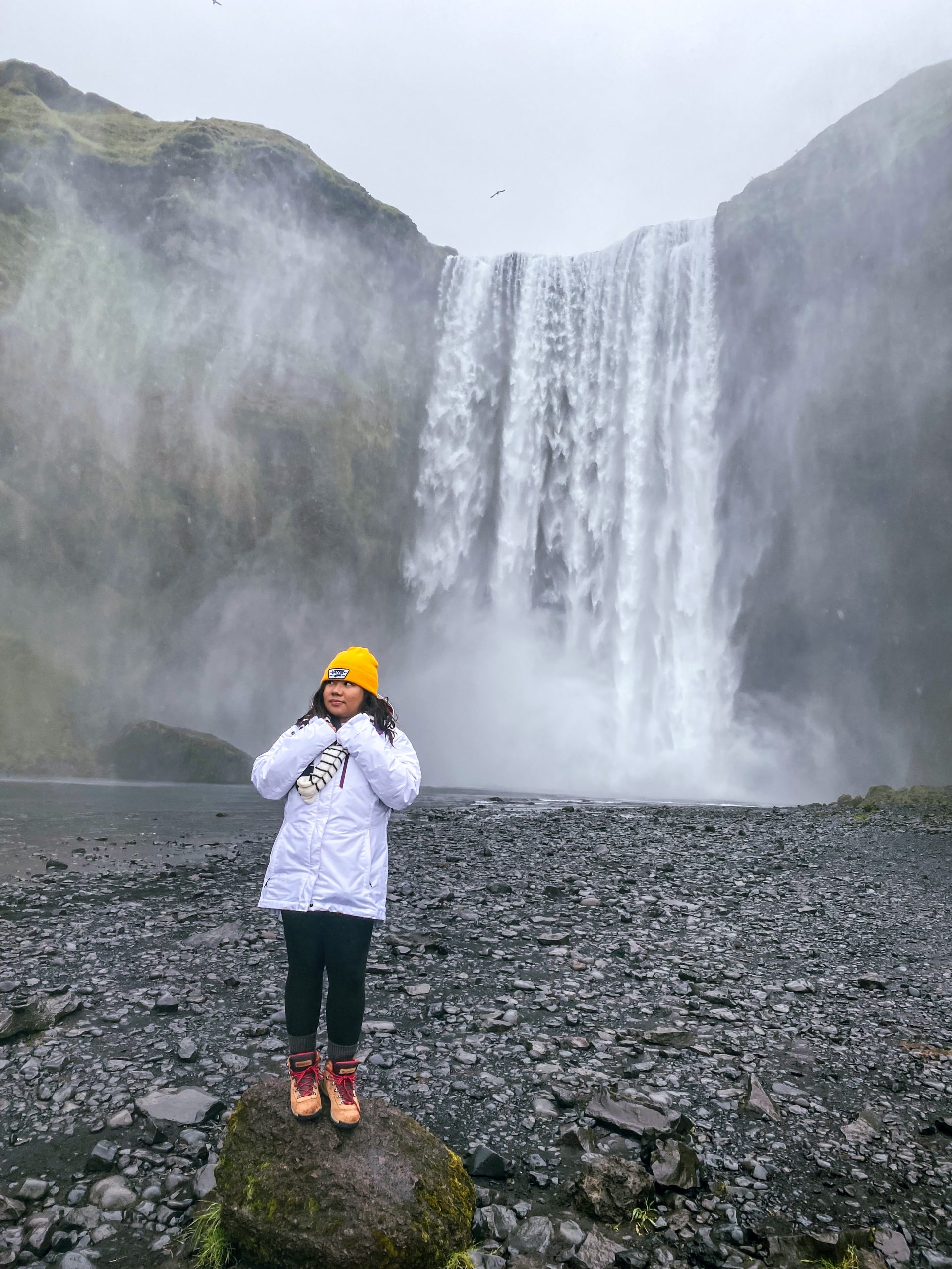 Red And Brown Boots Outfit Idea Red And Brown Boots Outfit Idea — Iceland Winter Outfits