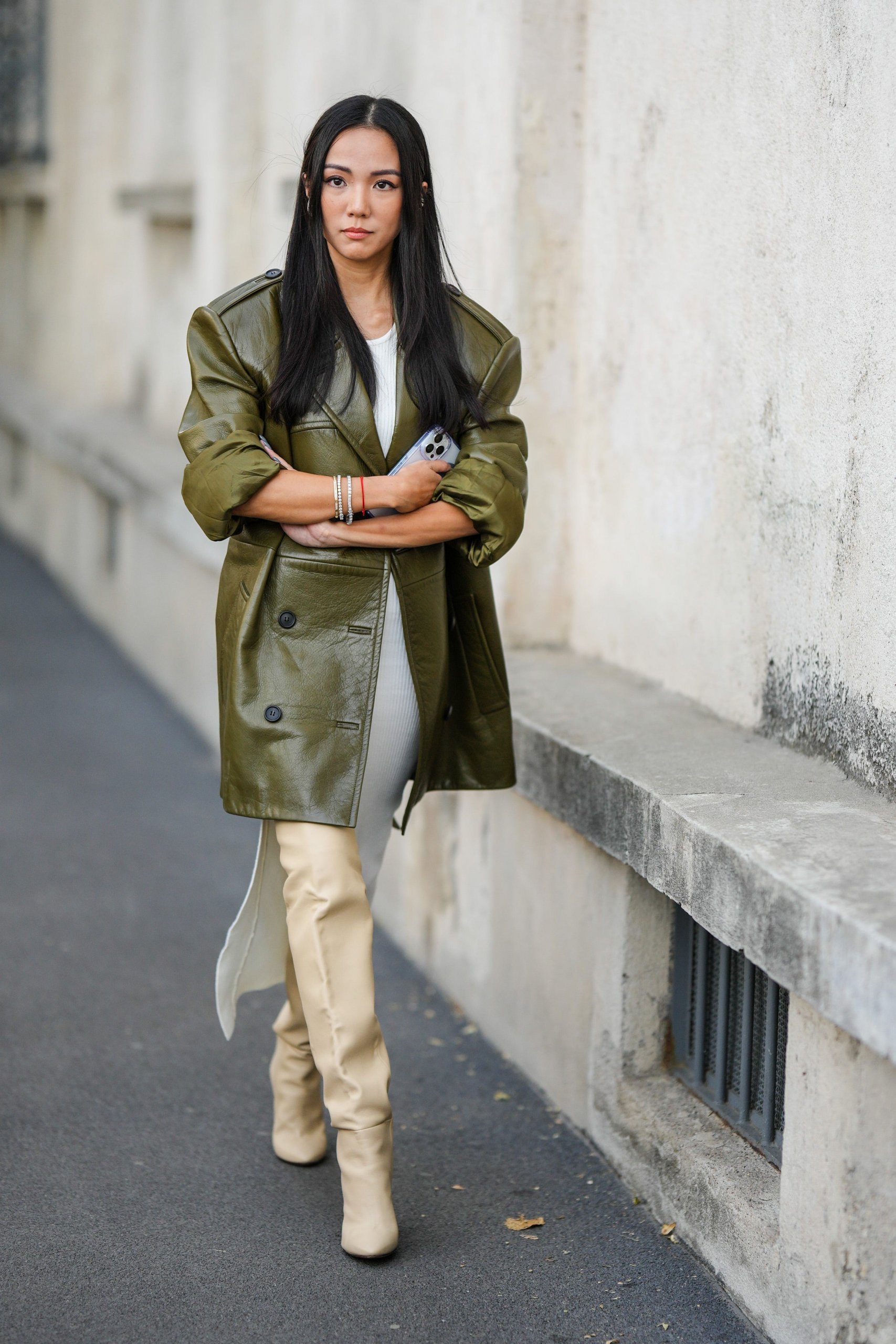 Fashionable Outing Outfit Idea Fashionable Outing Outfit Idea — Slouchy Boots Outfits