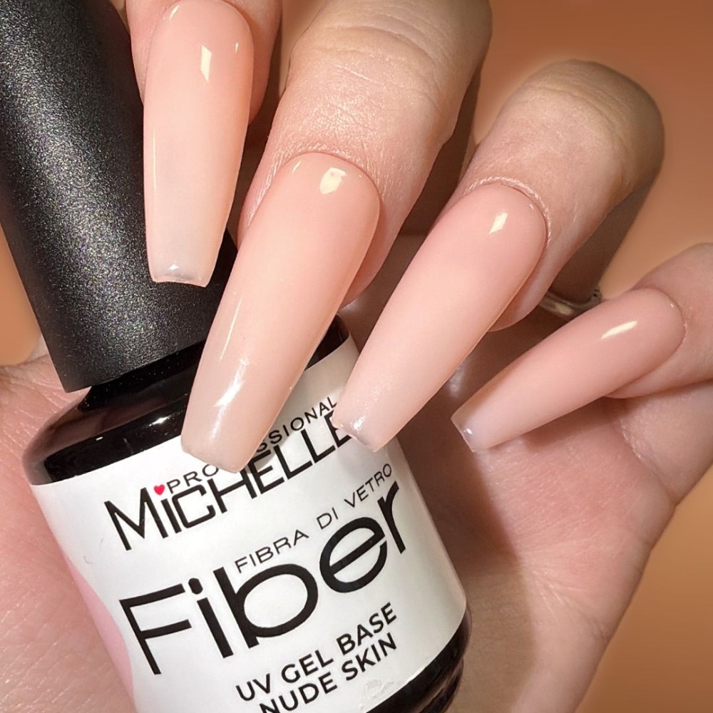 Extra-Long Milky Nude Glossy Coffin Nails Extra-Long Milky Nude Glossy Coffin Nails — Winter Coffin Nails