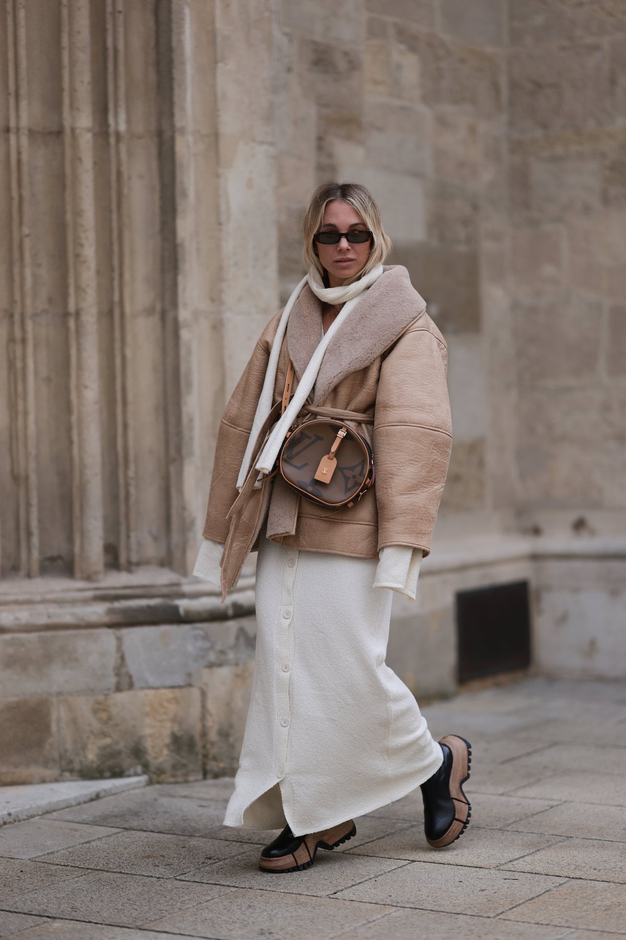 Shearling Jacket Appeal: Cozy Layers for a Dressy Look Shearling Jacket Appeal: Cozy Layers for a Dressy Look — Dressy Winter Outfits