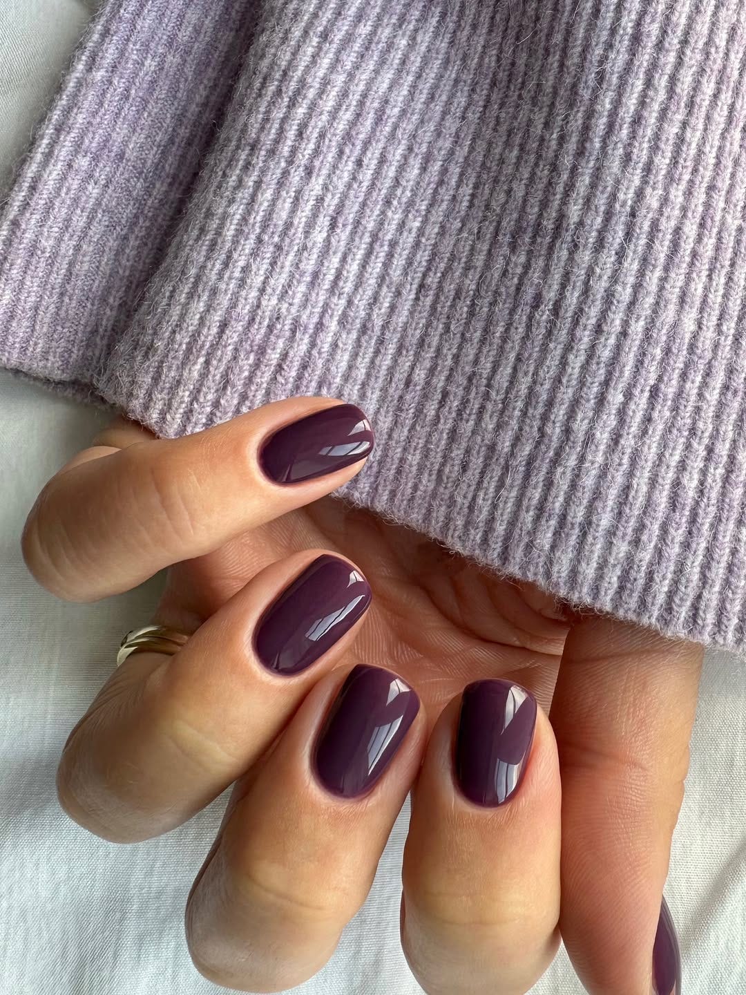 Cat Eye Shimmery Taupe Medium Oval Nails Cat Eye Shimmery Taupe Medium Oval Nails — Dark Winter Nails