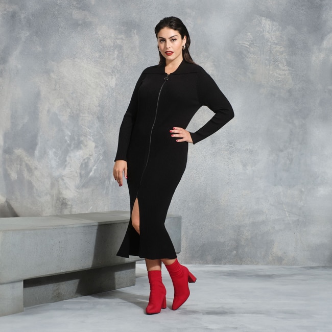 Outfit Idea — Close-Up Take Outfit Idea — Close-Up Take — Winter Outfits for Curvy Women