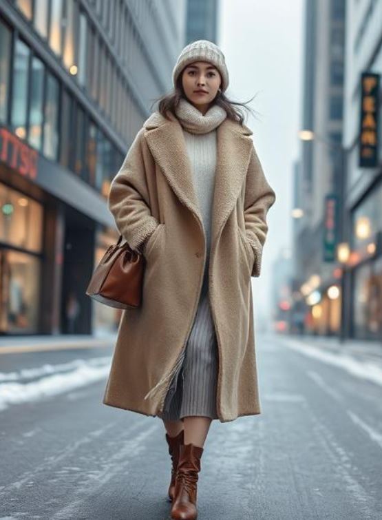 Winter European Street Style Outfit Idea Winter European Street Style Outfit Idea — Europe Winter Outfits