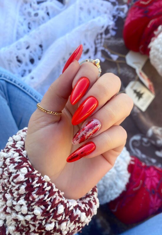Winter Holiday Visual Idea — Everyday Winter Nails